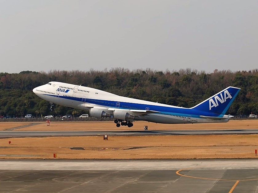 Anaボーイング747退役記念チャーターフライト その１ 成田空港 While Away
